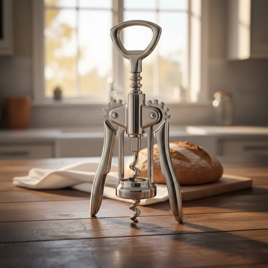 Personalized wine opener with custom engraving